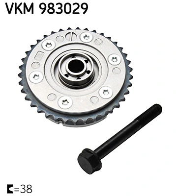 VKM983029 SKF Зірка-шестерня розподільного валу двигуна,випускного
