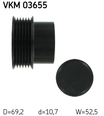 Купити VKM03655 SKF Шків генератора