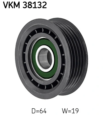 VKM38132 SKF Ролик приводного ременя, паразитний