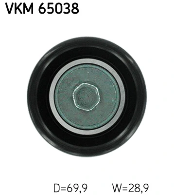 VKM65038 SKF Ролик приводного ременя, паразитний