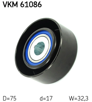 VKM61086 SKF Ролик натяжителя ременя агрегатів