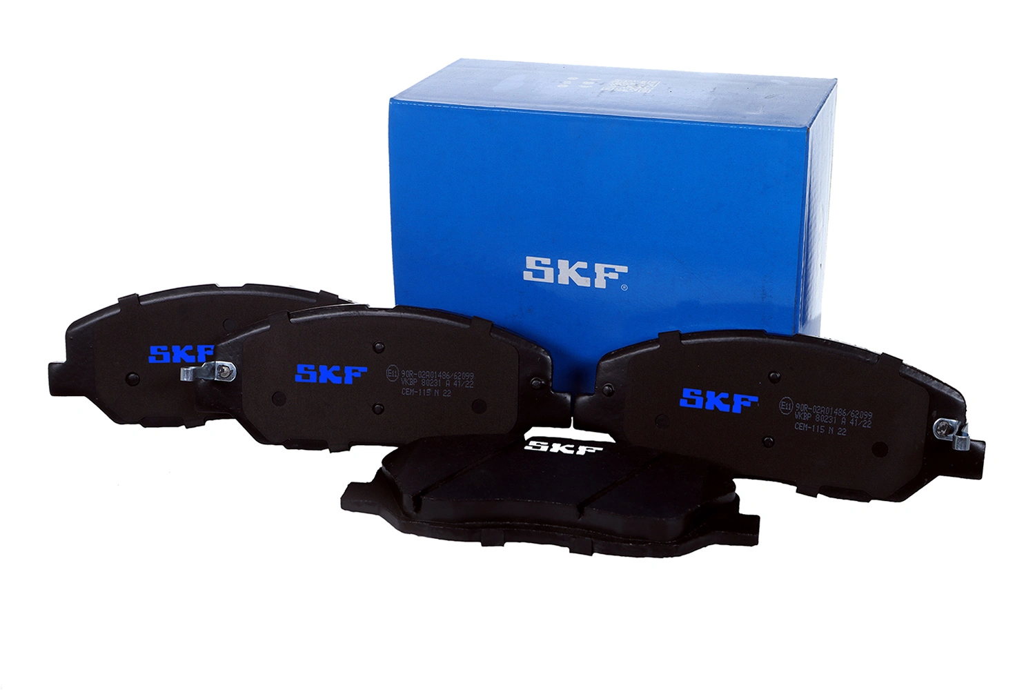 Передні тормозні колодки VKBP80231A SKF