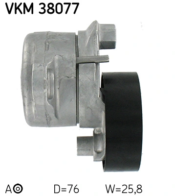 Натягувач приводного ременя SKF VKM38077 ціна, від 50.78 USD