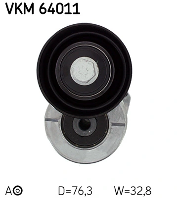 VKM64011 SKF Натяжна планка поліклинового ременя