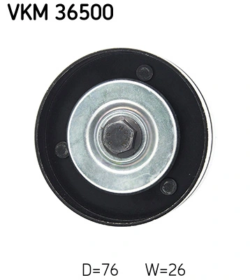 VKM36500 SKF Ролик приводного ременя, паразитний