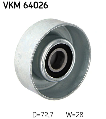 VKM64026 SKF Ролик приводного ременя, паразитний