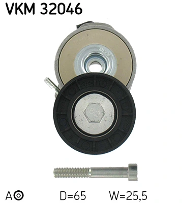 VKM32046 SKF Натяжна планка поліклинового ременя