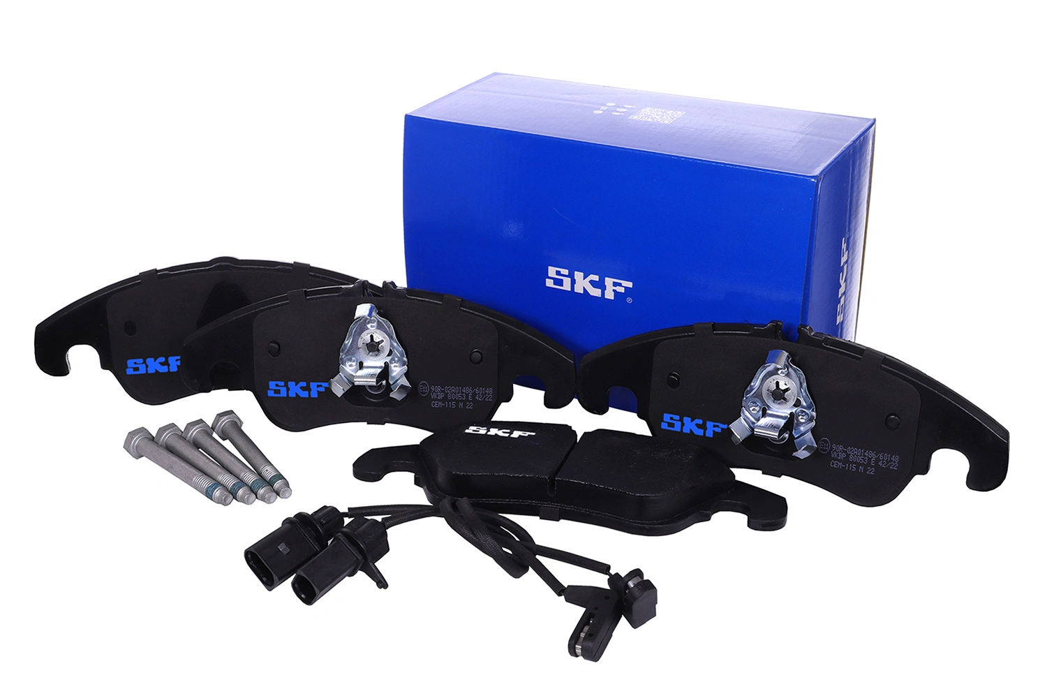 Гальмівні колодки SKF VKBP80053E ціна, від 40.49 USD