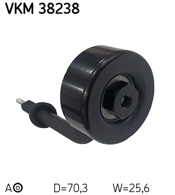 VKM38238 SKF Ролик натяжителя ременя агрегатів