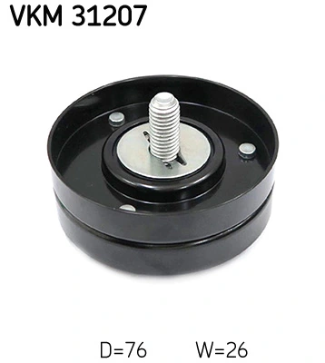 VKM31207 SKF Ролик приводного ременя, паразитний