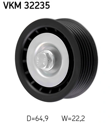 VKM32235 SKF Ролик приводного ременя, паразитний