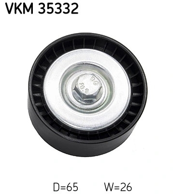 VKM35332 SKF Ролик приводного ременя, паразитний