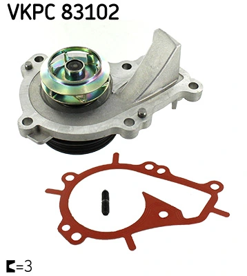 VKPC83102 SKF Насос охолодження