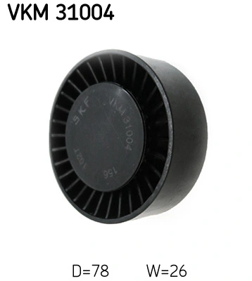 VKM31004 SKF Ролик натяжителя ременя агрегатів