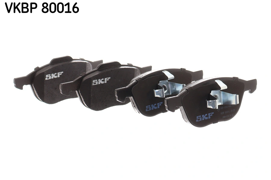 VKBP80016 SKF Передні гальмівні колодки