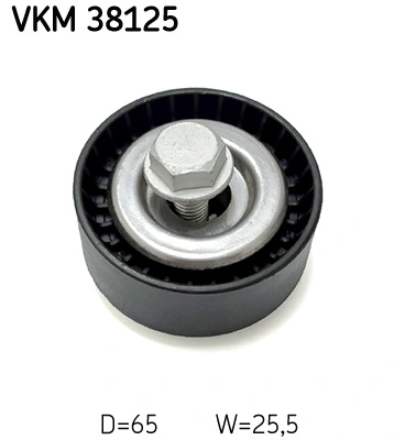 VKM38125 SKF Ролик приводного ременя, паразитний