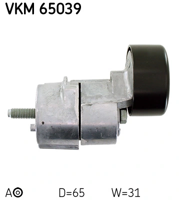 Натягувач приводного ременя SKF VKM65039 ціна, від 48.26 USD