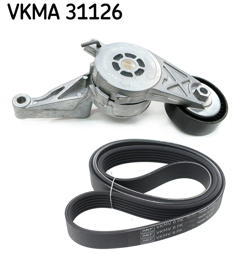 VKMA31126 SKF Ремінь приводний, агрегатів, комплект