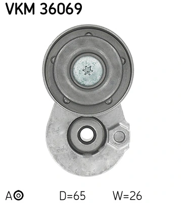 VKM36069 SKF Натяжна планка поліклинового ременя