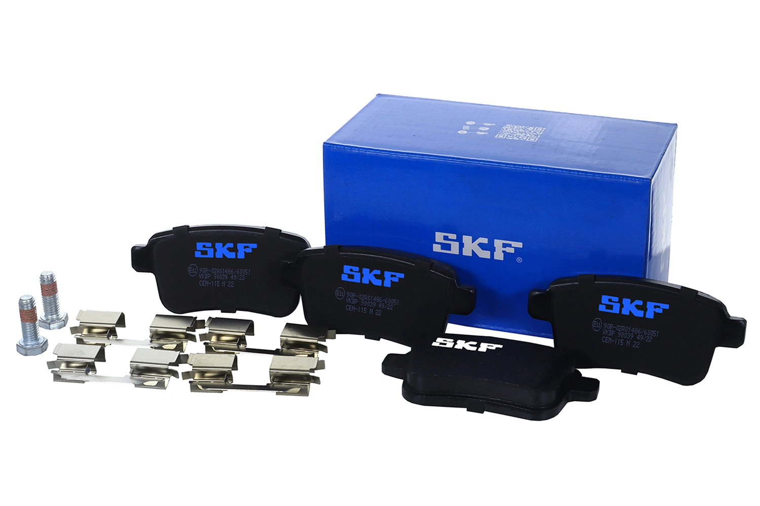 Задні гальмівні колодки VKBP90039 SKF
