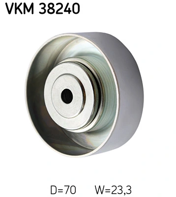 VKM38240 SKF Ролик приводного ременя, паразитний