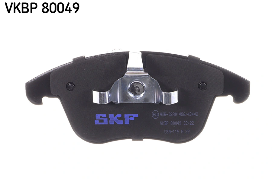 VKBP80049 SKF Передні гальмівні колодки