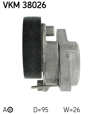 VKM38026 SKF Натяжна планка поліклинового ременя