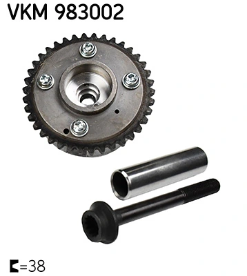 VKM983002 SKF Зірка-шестерня розподільного валу двигуна, впускного