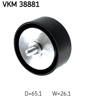 VKM38881 SKF Ролик приводного ременя, паразитний