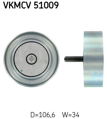 Натяжний ролик Dayco DAYAPV1103 ціна, від 56.88 USD
