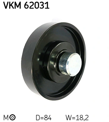 VKM62031 SKF Ролик натяжителя ременя агрегатів