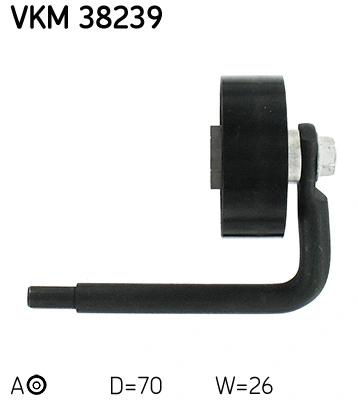 Натяжний ролик SKF VKM38239 ціна, від 35.69 USD