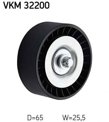 VKM32200 SKF Ролик приводного ременя, паразитний