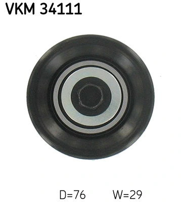 VKM34111 SKF Ролик приводного ременя, паразитний