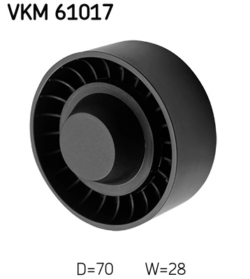 VKM61017 SKF Ролик приводного ременя, паразитний