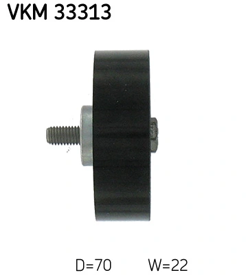 Натяжний ролик SKF VKM33313 ціна, від 16.15 USD