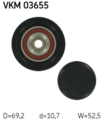 VKM03655 SKF Обгонна муфта генератора
