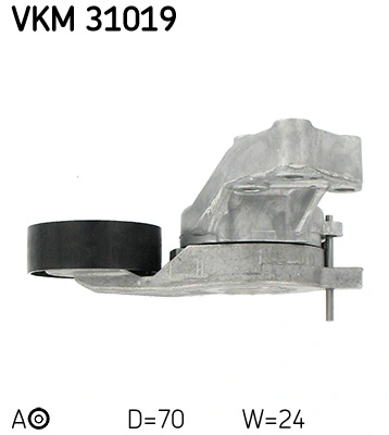 Натягувач приводного ременя SKF VKM31019 ціна, від 33.15 USD