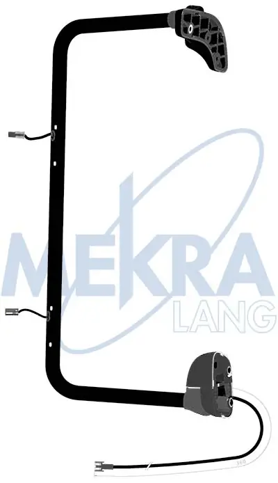 Кронштейн кріплення дзеркала заднього виду, лівий Mercedes A0018109714