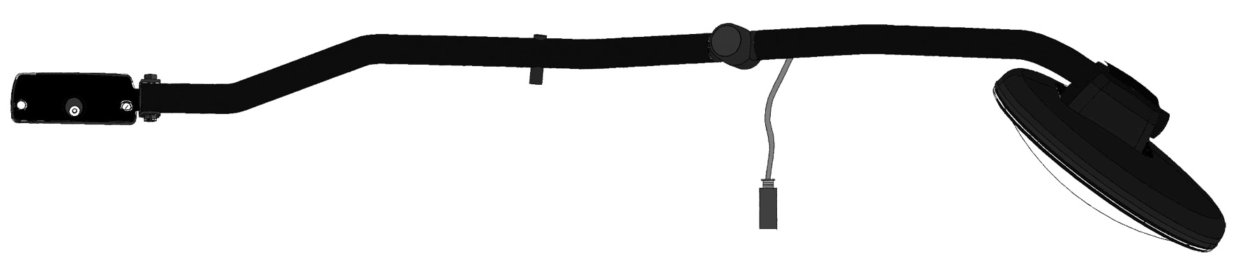 Купити A9408105516 Mercedes Дзеркало заднього виду