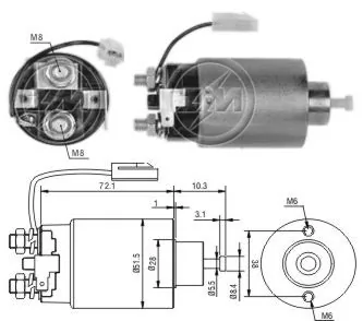 Контактор Mitsubishi Space Wagon II мінівен (N3W, N4W) (1991 - 2000) ціна, від 23.90 USD