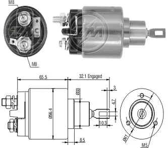 ZM575 ZEN Тягове реле стартера