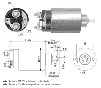 Контактор Hmpx HMP14FRD1761 ціна, від 17.80 USD