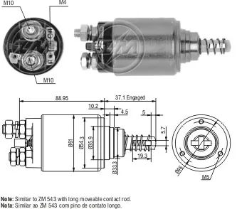 Контактор MAN A5000560835 ціна, від 20.77 USD
