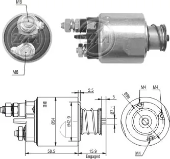 Контактор AS/Auto Storm SS3011P ціна, від 26.38 USD