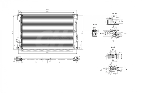Конденсатор кондиціонера Maxgear AC876542 ціна, від 67.21 USD