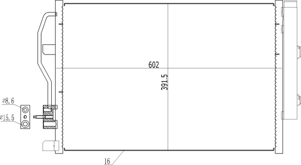 Конденсатор кондиціонера Stellox 1045753SX ціна, від 84.17 USD