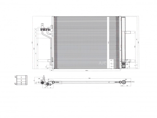Конденсатор кондиціонера Magneti Marelli BC880 ціна, від 110.79 USD