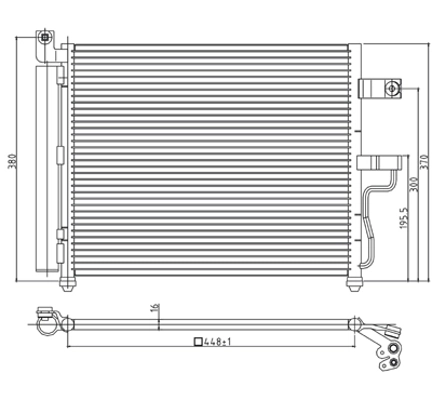 Конденсатор на Hyundai Accent II LC