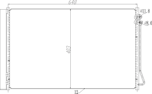 Конденсатор кондиціонера Polcar 50N3K8C1S ціна, від 97.22 USD